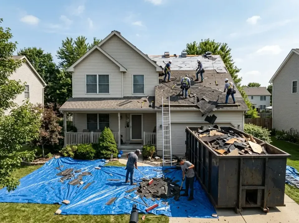 roof-replacement-debris-remova-004 — frequently asked questions, Cheapest Dumpster Rentals in Bar Nunn, WY